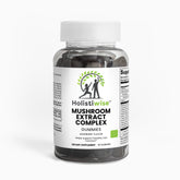 Mushroom Extract Complex Gummies – 10 Mushroom Blend | Cognition + Energy + Immunity | 60 Vegan Gummies