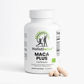 Maca Plus – High-Potency Blend with Red, Black & Yellow Maca Root | 60 Vegan Capsules