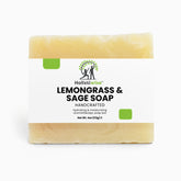 Lemongrass & Sage Soap – Gentle Cleanser for Sensitive Skin | Organic, Vegan & Handmade in USA