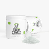 Energy Powder (Melon Creamsicle) – Balanced Caffeine Boost + Electrolytes | Sugar-Free Focus | 140g | Vegan, Made in USA