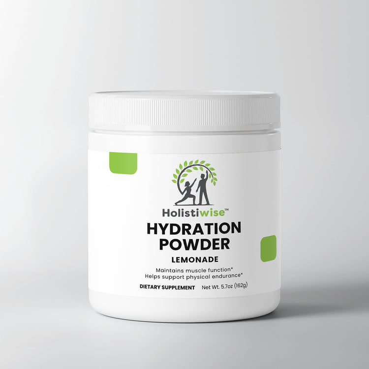 Hydration Powder (Lemonade) – Electrolytes + B Vitamins | 162g | Sugar-Free, Vegan, Caffeine-Free