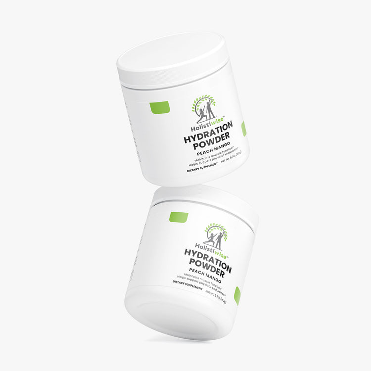 Hydration Powder (Peach Mango) – Electrolytes + B Vitamins | 162g | Vegan, Sugar-Free, Caffeine-Free