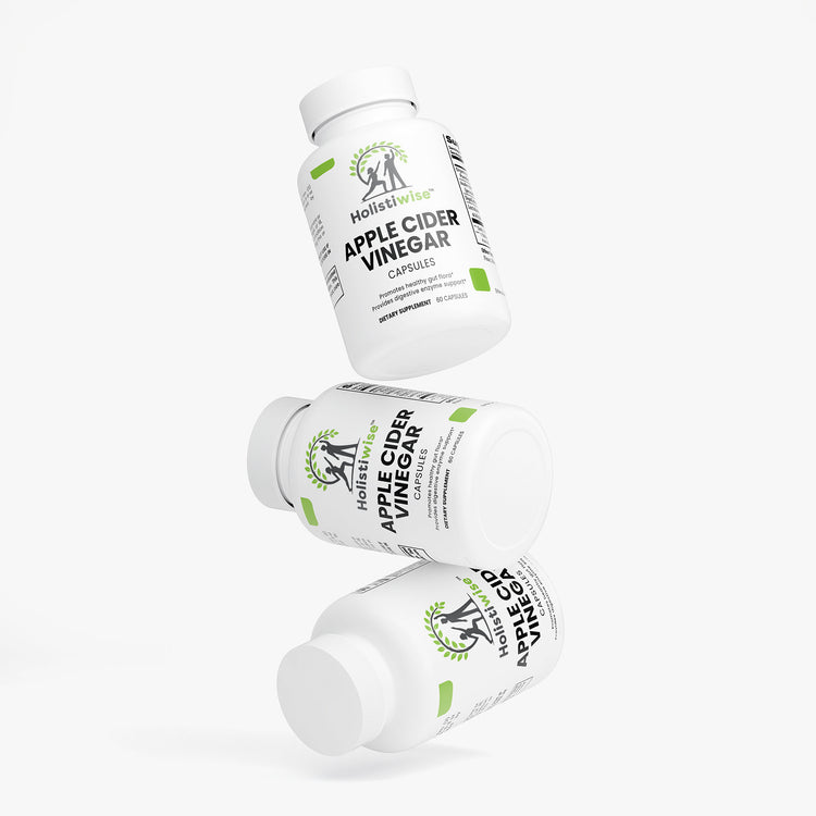 Apple Cider Vinegar Capsules – 1000mg with Probiotics, Prebiotics & Enzymes | Digestive Support | Vegan & Non-GMO | 60 Caps